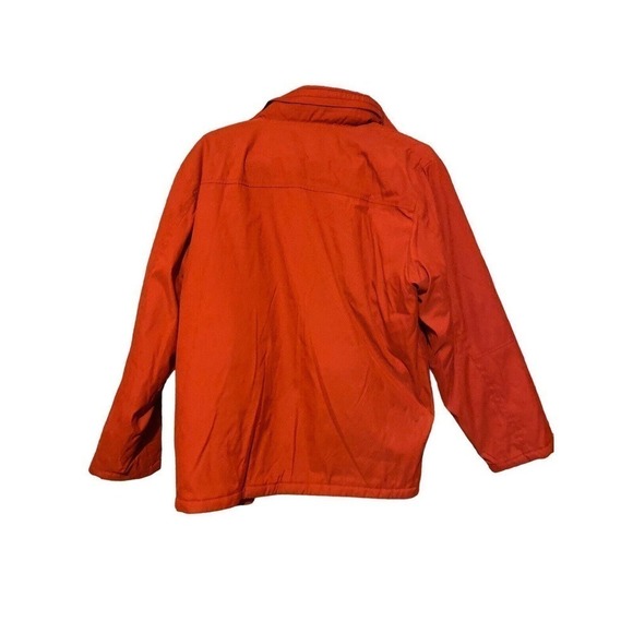 Faded Glory Originals Men's Size LargeThick Red Zip Jacket Zippered Hood Pockets - Picture 13 of 13